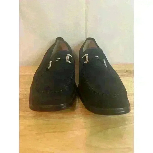 Zengara Men\'s Black Shoes Elegant Dressy Slip-On Leather Loafers - Size 8.5‎ main image 7